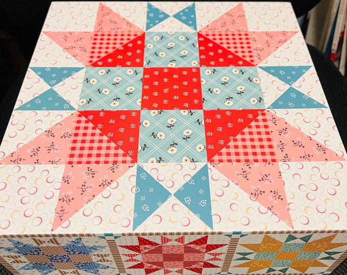 Shoofly Stars Quilt Kit Lori Holt of Bee in My Riley Blake Kt