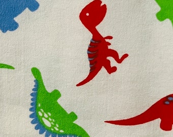 Dinosaur Print Flannel Fabric – Super Soft, Joann Fabrics (1-5/6 Yards)