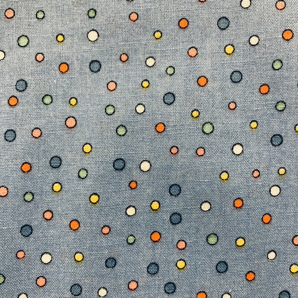 St. Nicole Pastel Dots - Benartex - DERNIÈRE PIÈCE DISPONIBLE!  - 3 Yards - Épuisé