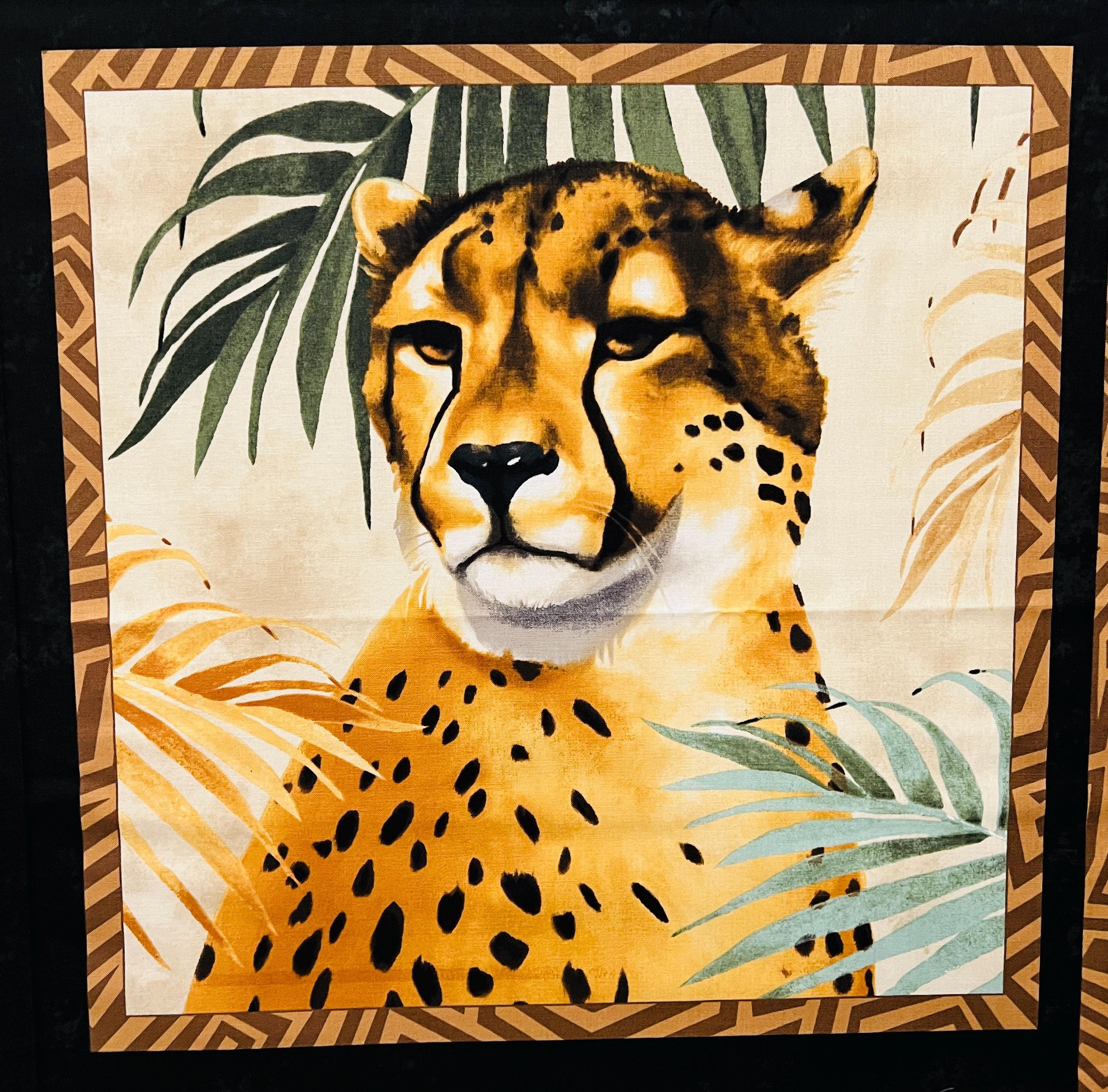 100台限定品★外幕2枚　Field SAHARA×Nature Arts Safari Sights - Lucca Shepherd - Pattern #3635 - Blank Quilting