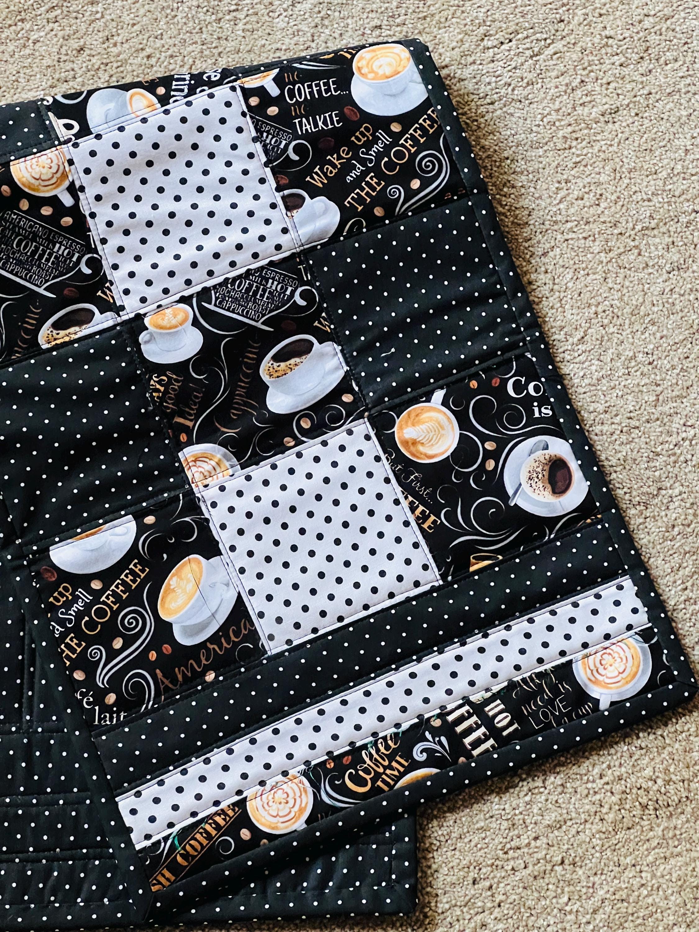 Patchworkstoffe kaffeetisch