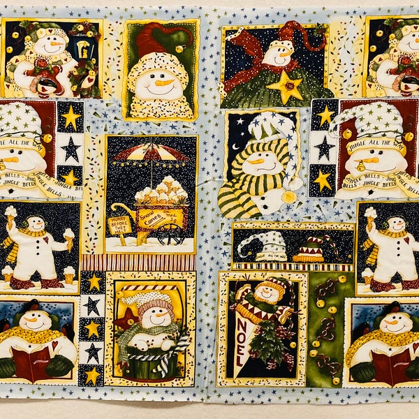 Let It Snow by Diane Knott for Clothworks - Panel 23" x 45"  - Out of Print