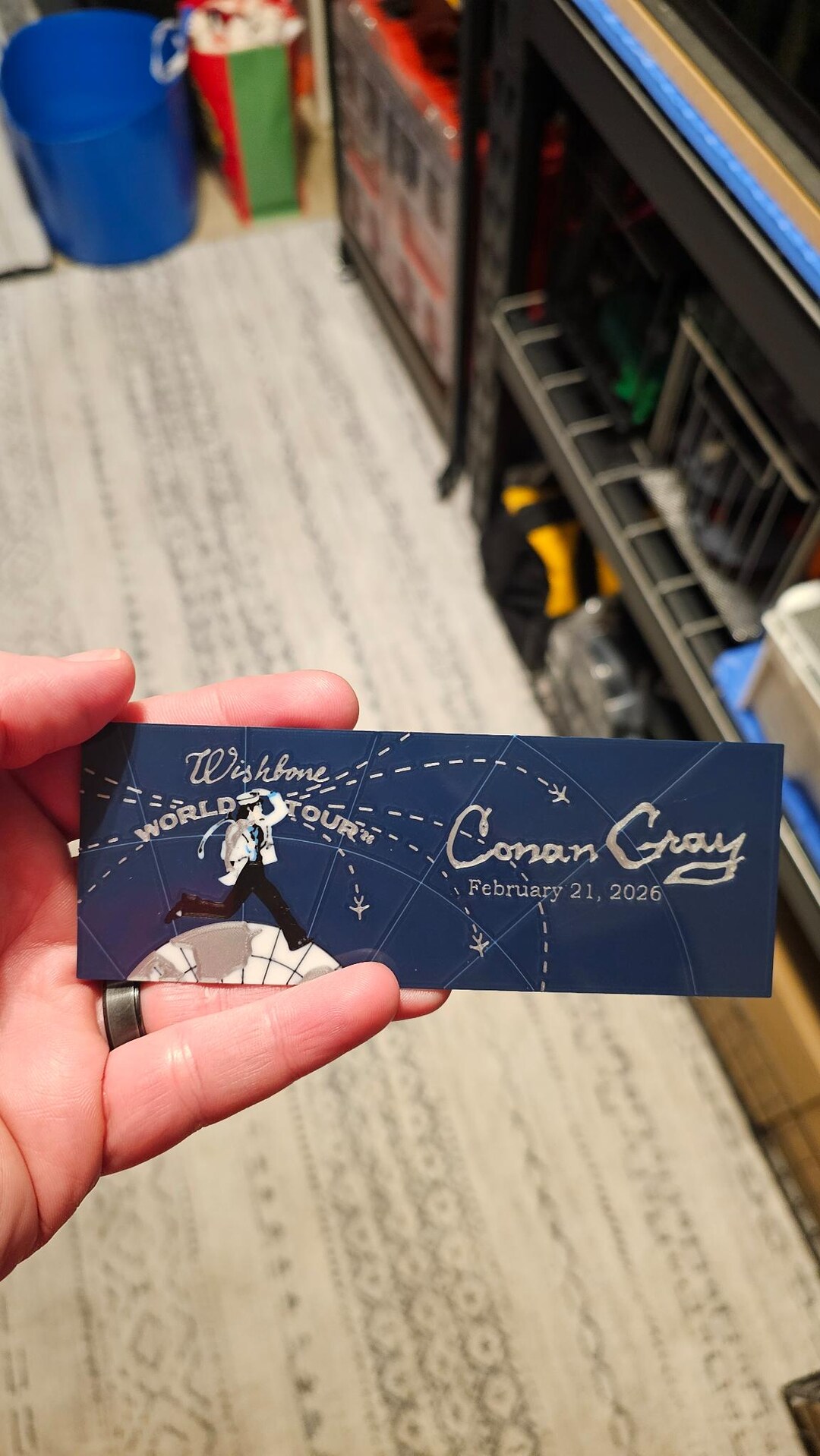 Conan Gray Wishbone World Tour Commemorative Ticket - Etsy