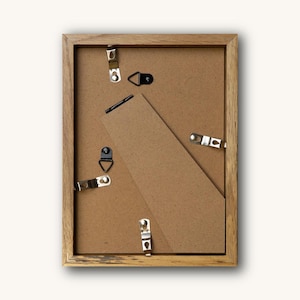 Looking-Up Cat Art with Real Pressed Flowers, Framed Wall Decor, Limited Edition image 3