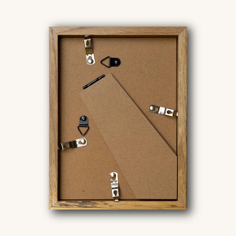 Looking-Up Cat Art with Real Pressed Flowers, Framed Wall Decor, Limited Edition image 3