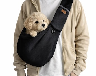 Mesh Pet Sling Carrier, Breathable Dog Carrier Bag