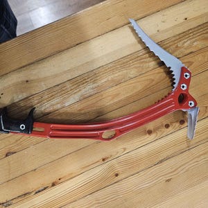 Red Rebel Ice Pick Axe Life Size Replica - EFT and Tomb - Game Inspired 3D Printed