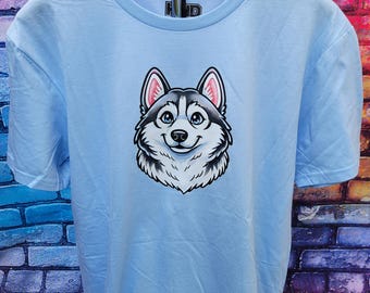 Camisa unisex de algodón Husky