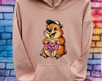 Gopher Guts unisex pullover hoodie