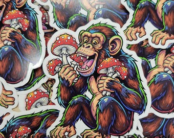 Pegatina de Stoned Ape Theory