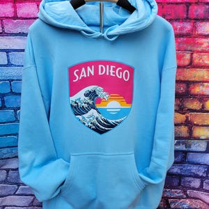San Diego Wave FC unisex pullover hoodie