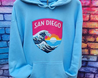 Sudadera con capucha unisex del San Diego Wave FC