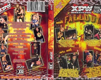 DVD y estuche de XPW 2002 FALLOUT