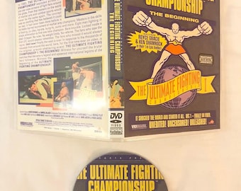 UFC 1993 UFC 1 DVD y estuche