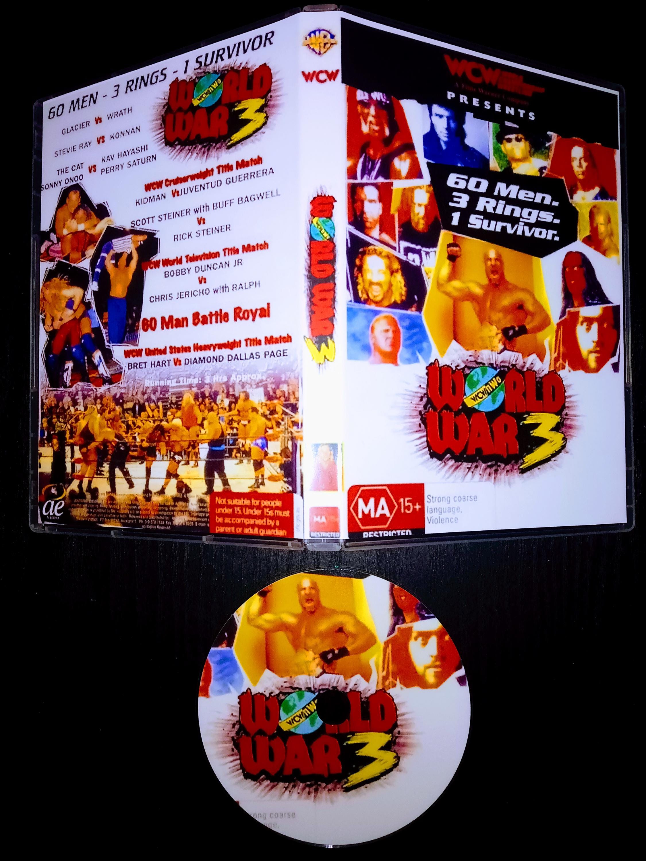Wcw World War 3 Dvd - Etsy