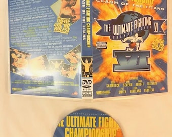 DVD y estuche de UFC 6 de 1995