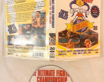 UFC 1995 UFC 5 DVD y estuche