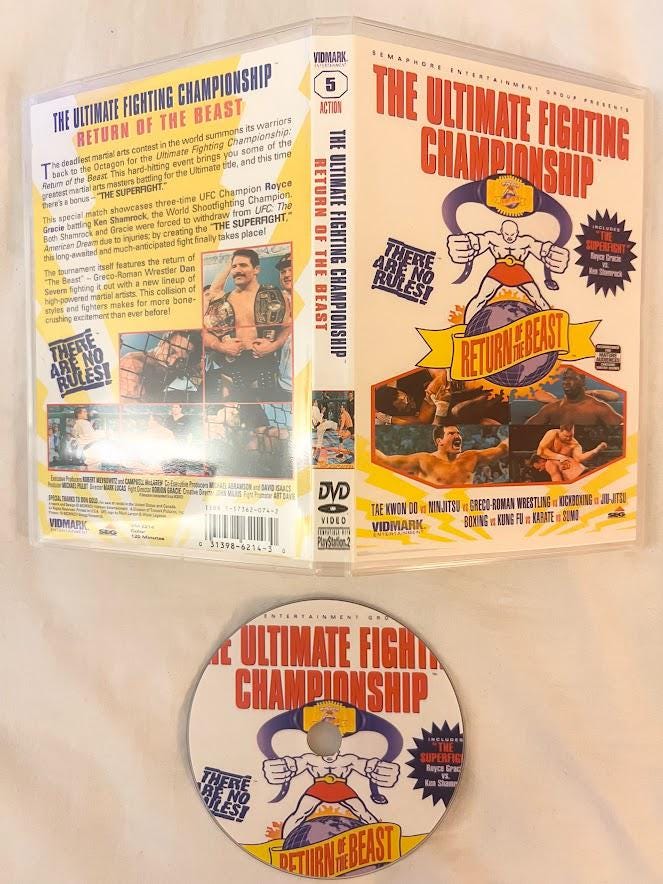 Ufc Dvds - Etsy