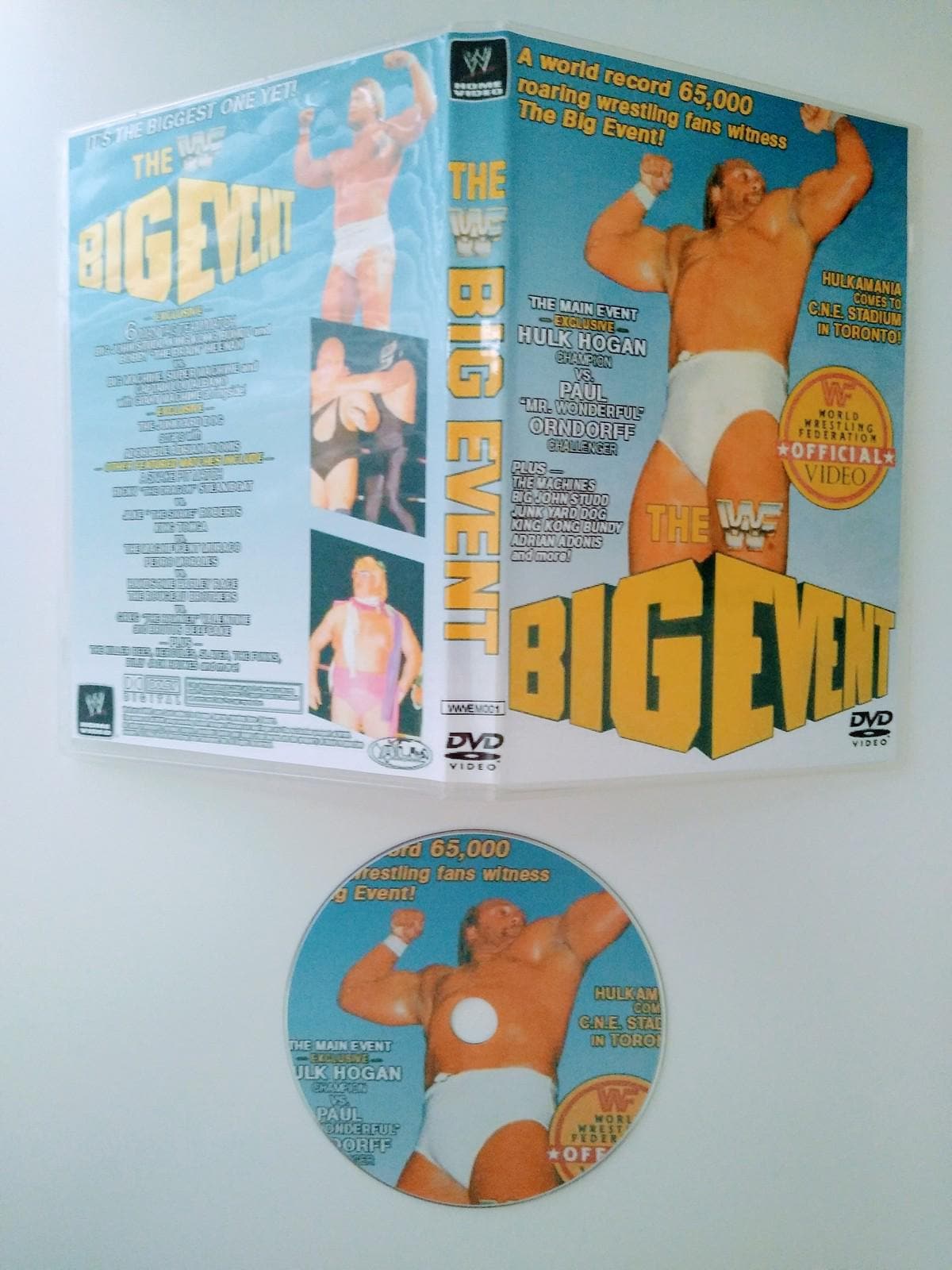 WWF 1986 BIG EVENT Dvd & Case - Etsy