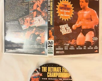 DVD y estuche de UFC 7 de 1995