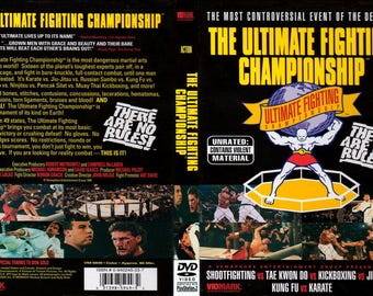 DVD y estuche de UFC 2 de 1994