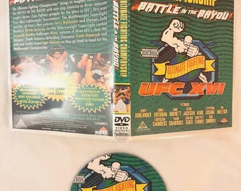 DVD y estuche de UFC 16 de 1998
