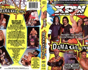 XPW 2001 DAMAGE INC DVD y estuche