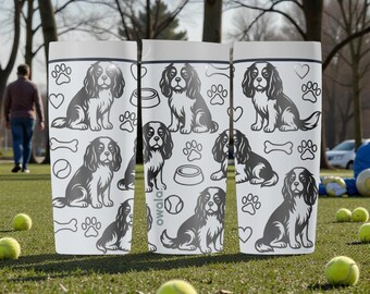 Graverad Schnauzer Owala SmoothSip Slider Isolerad Kaffemugg i Rostfritt Stål – 355 ml 600 ml – Present till Hundälskare