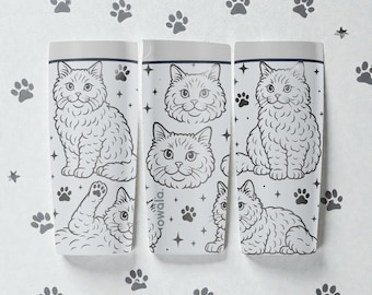 Bicchiere in acciaio inossidabile con incisione a forma di gatto persiano Owala SmoothSip Slider – 12 oz 20 oz – Tazza con gatto a pelo lungo e soffice – Regalo per gli amanti dei gatti