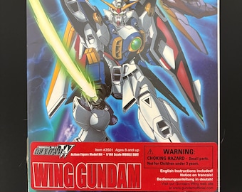 Vintage 1995 Bandai Wing Gundam Model Kit, Factory Sealed 1/144