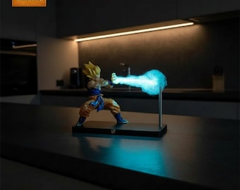 Dragon Ball Goku Kamehameha & Vegeta Galick LED Night Light