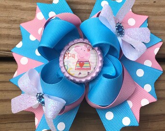 Funny Pig Boutique Hair Bow - Girls, Toddler Baby Hair Bow