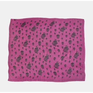 Skull Scarf Alexander Mcqueen - Etsy