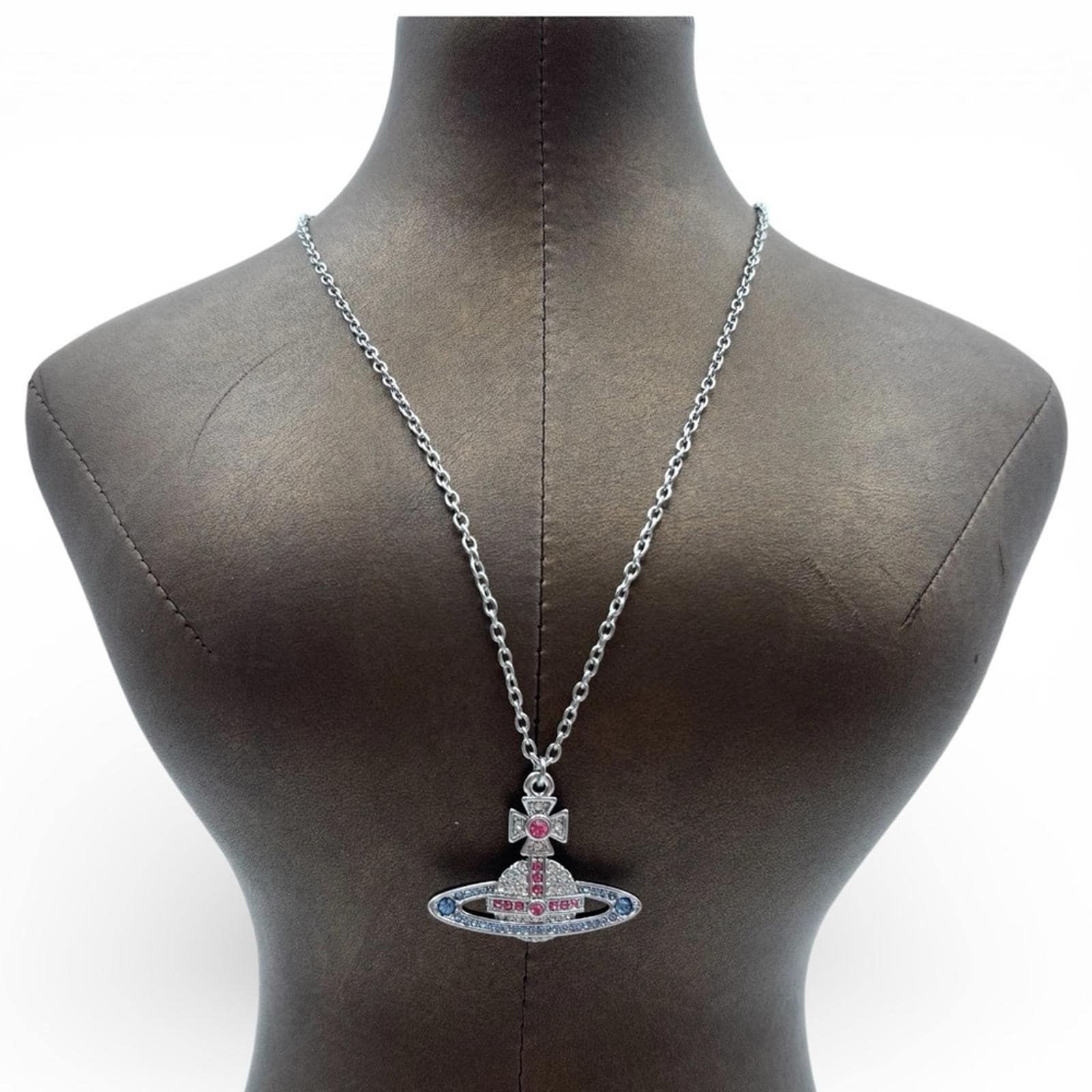 Pink vivienne westwood necklace - Etsy 日本
