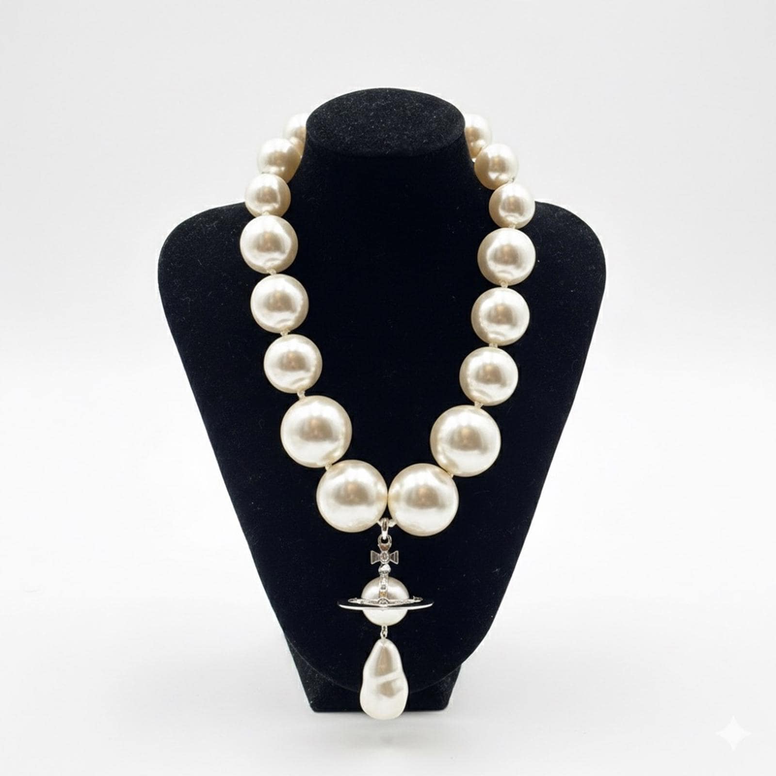 Vivienne Westwood Giant Pearl Drop Necklace - Etsy