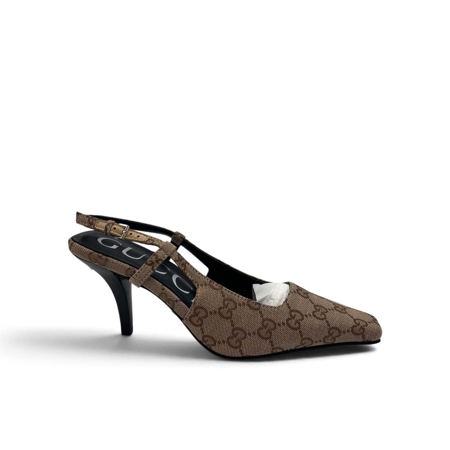 Gucci Monogram Heels - Etsy