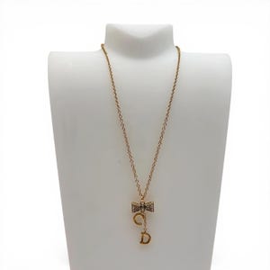 Dior Bow Necklace - Etsy