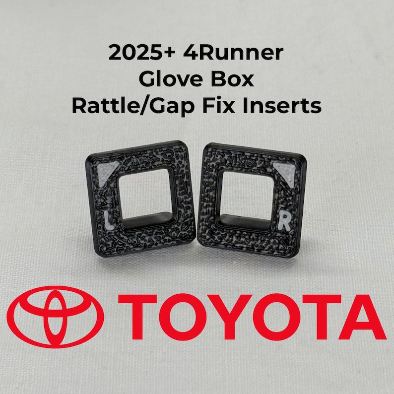 6th Gen Toyota 4runner (2025+) Glove Box Rattle/gap Fix Kit - Etsy