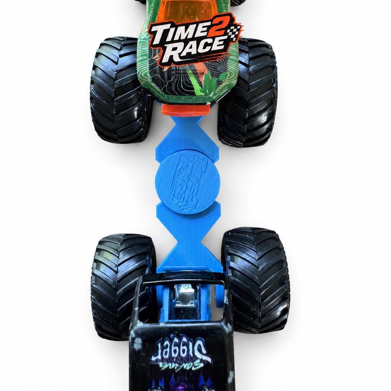 Conectores para trenes Monster Truck - Adaptadores universales para trenes Hot Wheels y Monster Jam (paquete de 4) imagen 4