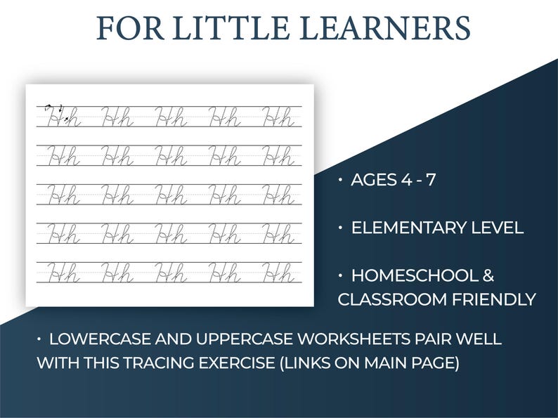 Cursive Aa–zz Tracing Worksheets | Learn Cursive Handwriting ...