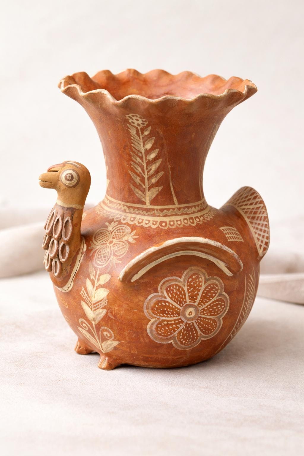 工芸品 Peruvian Quenua harvest pottery Quinua Peruvian Pottery - Etsy