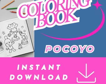 Pocoyo Babyvänliga Målarbilder | Utskrivbar PDF