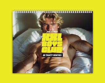 XXL Boys Club: I Tighty Whities 2026 Gay Art Kalender