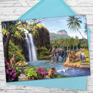 Tropical Paradise - Greeting Card