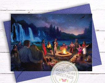 Night Music - Greeting Card