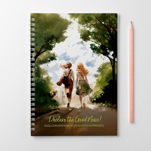 2024 "Declare the Good News!" Notebook - With Talk Titles - Ministry Sisters