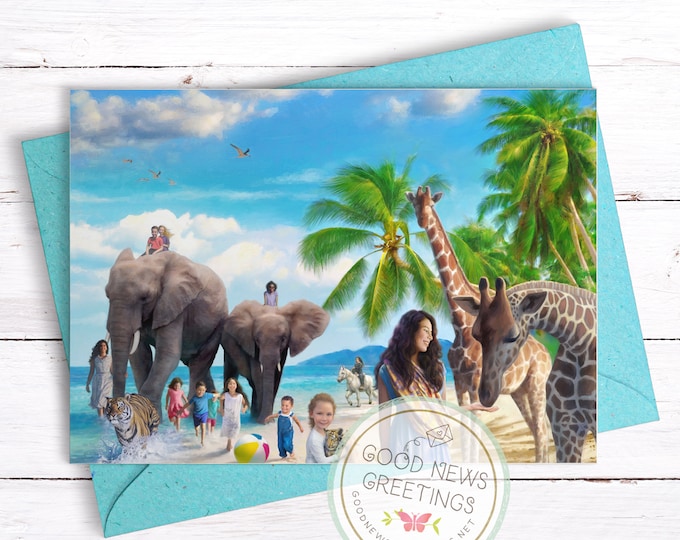 Best Wishes From Paradise Print