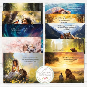 Psalms Package - Paradise Postcards  (pack of 10)