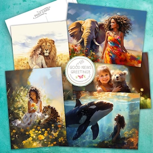 Paradise Postcard Pack - My Paradise Friends (pack of 10)