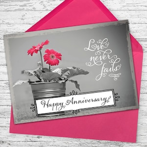 Scriptural Greeting Card - Anniversary